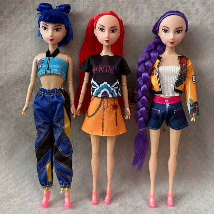 New 30cmPrincess Doll Rumi Mira Zoey Exquisite Action Figure DIY Toy Premium Plastic Model Perfect Collection and Gift for Girls