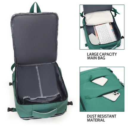Couples Leisure Lightweight Backpack Travel Backpack Female New Backpack Student Schoolbag Large Capacity Travel Commuter Luggag