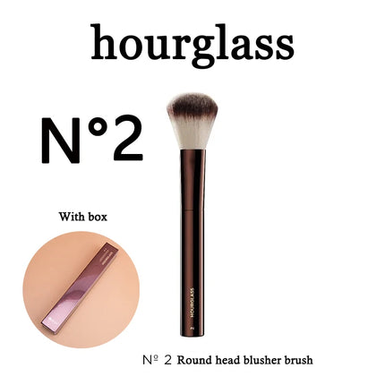 Hourglass Seamless Finish Foundation Brush Angled Foundation Brush Face Buildable Coverage Liquid Cream Foundation Makeup Tool