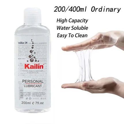 400ML Water-Based Lubricant for Sexual Activities Anal Vaginal Penis Sex Toys - Couple Gift for Adults - Gay Friendly