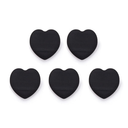 5/10pcs Heart Finger Puff  Mini Makeup Sponge Small Air Cushion Powder Sponge Case Face Concealer BB Cream Cosmetic Puff Beauty