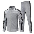 XXXL / Screw gray pants + gray coat