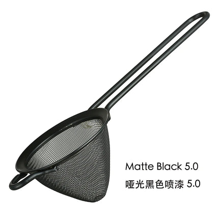 Cocktail Bar Strainer Fine Mesh Stainless Steel Conical Strainer Premium Mesh Cocktail Cone Strainer