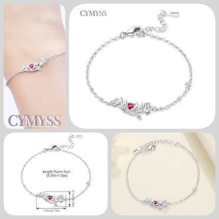Original 925 Sterling Silver Butterfly Bracelet Zirconia Tennis Ball Women Fashion Simple Engagement Wedding Charm Jewelry Gift