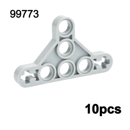 Building Blocks DIY Thin Arm With Shaft Hole Compatible Assembles Particles 99773 6632 32056 32017 Educational Toys For Leduo