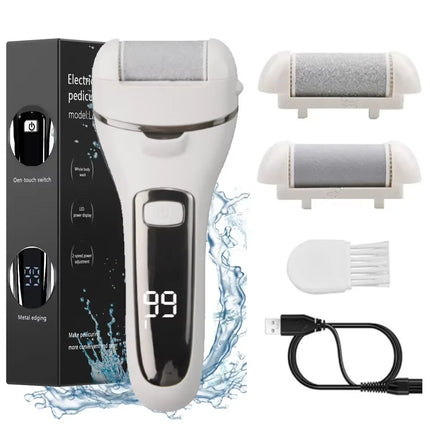 Rechargeable Electric Foot File Callus Remover Machine Pedicure Device Foot Care Tools Feet For Heels Remove Dead Skin
