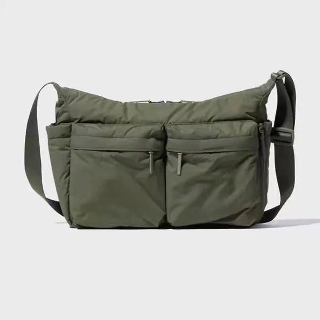 Top Quality Thickened Casual Messenger Bag, Single Shoulder Bag Large Capacity Laptop Bag, Multi Pocket Sport Bags for Women Men