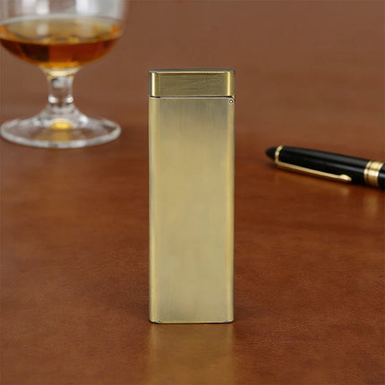 Portable Cigarette Case Metal Cigarette Storage Container for Trave Outdoor Holds 5 Ultra Slim Cigarettes Tobacco Accessories