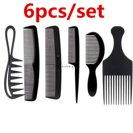 Anti-Static Black Plastic Hairbrush for Men & Women Salon Professional Hairdressing Styling Tool