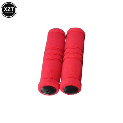 2pcs Soft Foam Sponge Handle Bar Motorcycle Handlebar Foam Hand Grips Cover Bike Cycle Bicycle Motorcycle MTB Accessories