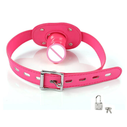 Open Mouth Dildo Gag Penis Plug Oral Sex Toys For Women Men Bdsm Bondage Restraints Adult Games Sexyshop Couple Erotic Products