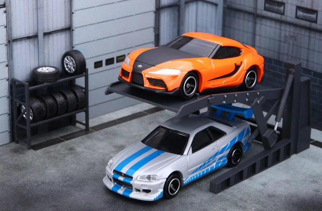 TOMY Supra GTR Alloy Car Diecasts & Toy Vehicles Car Model Miniature Scale Model Car For Children
