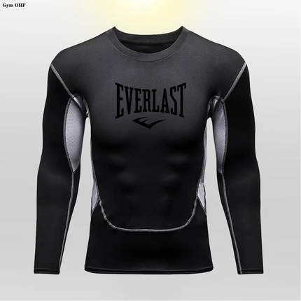 Men's Fit T-shirt Heat Dissipation Tight Fitting Skin-Friendly Athletic Compression Fitness Tee Ultra Thin Quick-drying GYM Tops