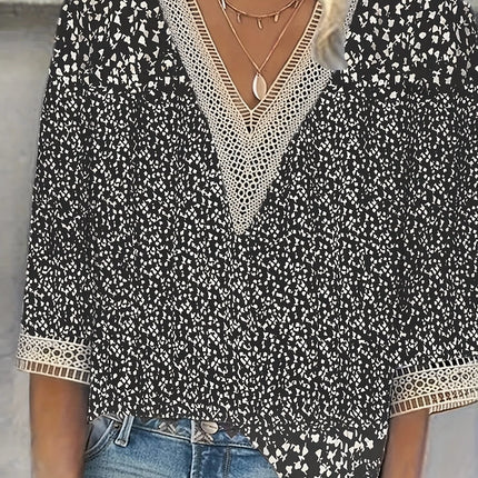Plus Size Temperament Loose Woman Shirt Fashion Casual Blouse Elegant Long Sleeve Woman Shirt Holiday Weekend Top