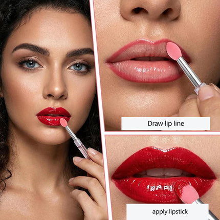 3/15PCS Reusable Lip Brush Silicone Lip Mask Applicator Transparent Lipstick Tool For Lip Gloss Eyeshadow Brushes Makeup Tools