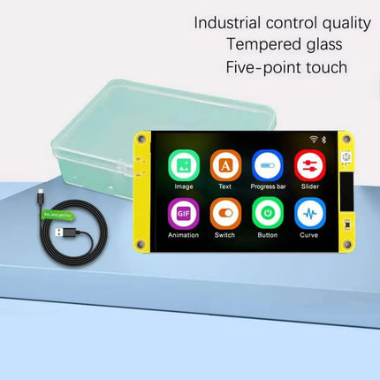 ESP32-3248S035 3.5inch Smart Display ST7796 320x480 Resistive/Capacitive Touch Screen with Wi-Fi/Blue-tooth