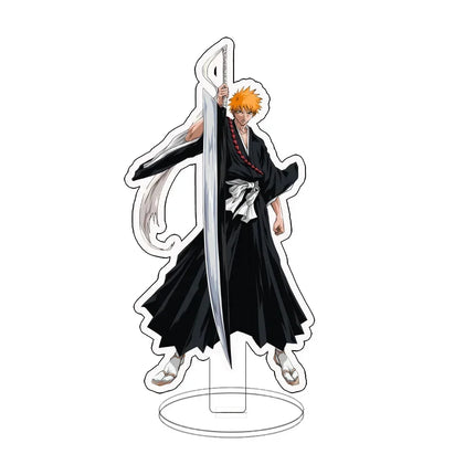 BLEACH Character Standing Sign Anime Figure Kurosaki Ichigo Double-Sided Acrylic Stands Model Desk Decor Props Gift Hot Sale