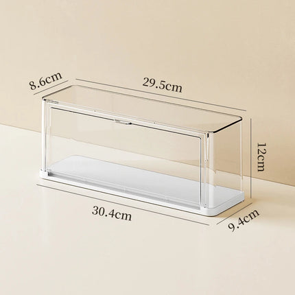 Stackable Storage Box Figurine Dustproof PET Plastic Display Rack Doll And Plush Toy Display Box