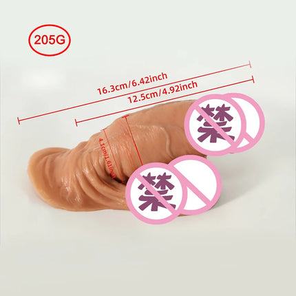 Multiple Styles FTM Packers Wholesale 2-in-1 Ultra Soft Silicone Hollow Penis Sleeve with Large Scrotum Prosthetic Stroker