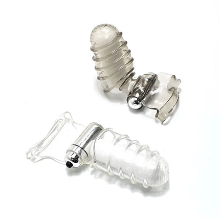Sex Toys Silicone Finger Sleeve Vibrator G Spot Massager Vibrating Dildo Flirting Vagina Adult Women Hot Erotic Couples Sex Shop