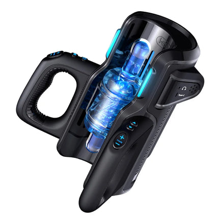 Leten THRUSTING-PRO High Speed Automatic Telescopic Male Masturbator Vagina Blowjob Piston Masturbation Cup Sex Toys for Men