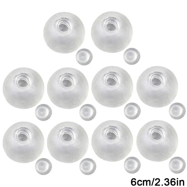 Stress Relief Toys 10pcs Diy Stress Ball Making Kit Tpr Skins Fillers for Personalized Squeeze Anxiety Relief