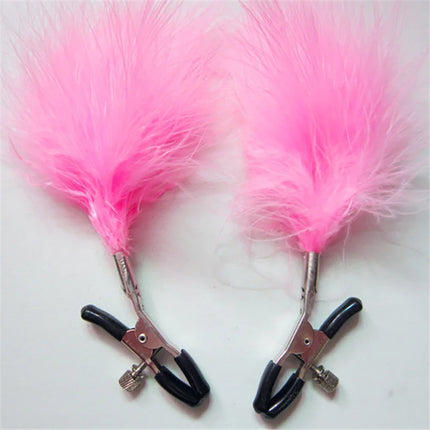 Adjustable Nipple Clamps with Bells Harness BDSM Adult Game Fantasy Clitoris Clips Sexy Breast Stimulator Flirting Toy For Women