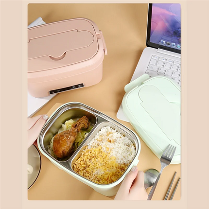 B01C-Insulated Bento Box 1.5L Rechargeable Auto-Scheduled Food Heater For Adults Smart Hot Lunch Box For Outdoor A