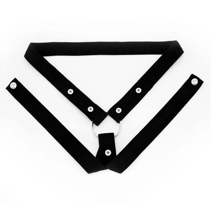 Chastity Cage Anti-off Device Elastic Band Chastity Belt for Male Auxiliary Belt Adjustable Underwear Rope Scrotum Ring SissyToy