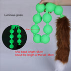 anal tail green 6cm