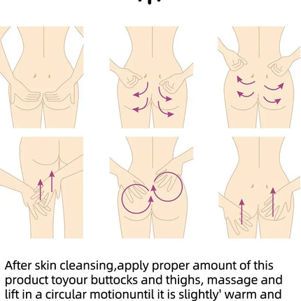 Buttock Lifting Cream Hip Breast Plump Growth Massage Prevent Sagging Boobs Bigger Tightening Shaping Butt Enlargement Cream