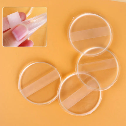 Soft Silicone Gel Powder Puff Sponge For Cosmetic Face Foundation BB Cream No Powder Eating Powder Cosmetic Puff Makeup Tools