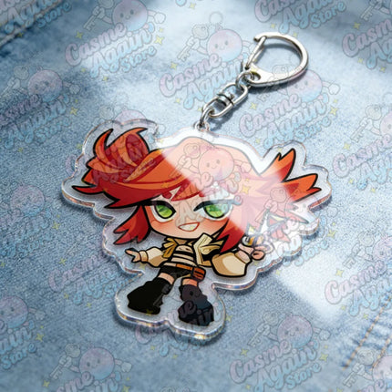 Anime Gachiakuta Keychain Accessories Bag Enjin Riyo Rudo Zanka Jabber Cartoon Chibi Keyrings Jewelry Manga Fans Gifts