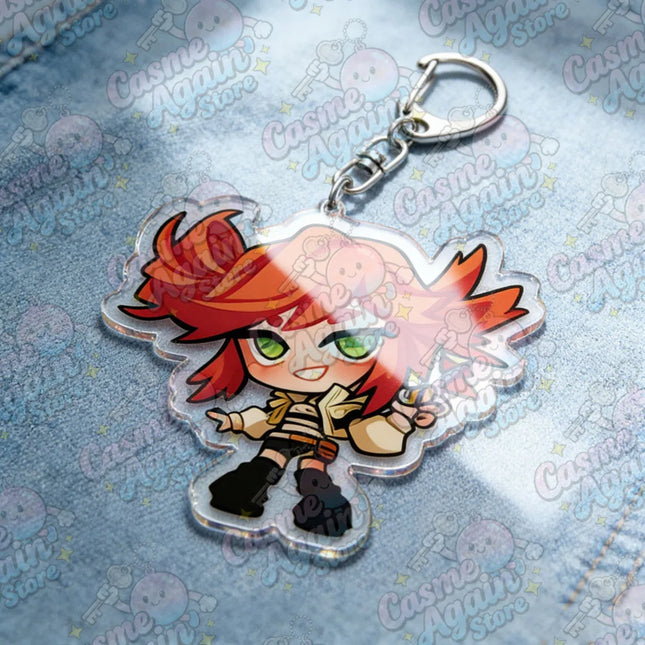 Anime Gachiakuta Keychain Accessories Bag Enjin Riyo Rudo Zanka Jabber Cartoon Chibi Keyrings Jewelry Manga Fans Gifts