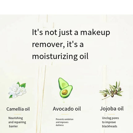 Maffick10pcs/30pcs Cleansing Oil Camellia Sublime Nourishing Moisturizing Deep Pore Cleansing Makeup Removing Oil
