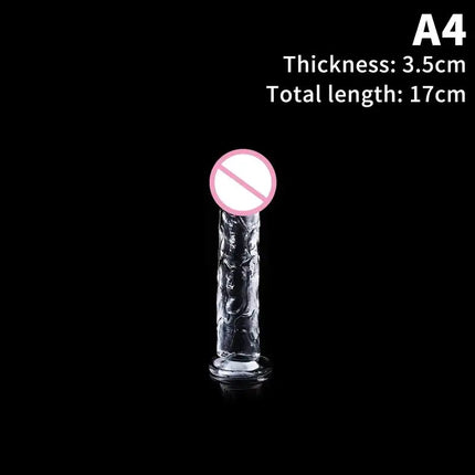 7 Sizes Dildo With Suction Cup Huge Jelly Dildos Sex Toys For Woman Men Fake Dick Big Penis Anal Butt Plug Sex Shop 18+