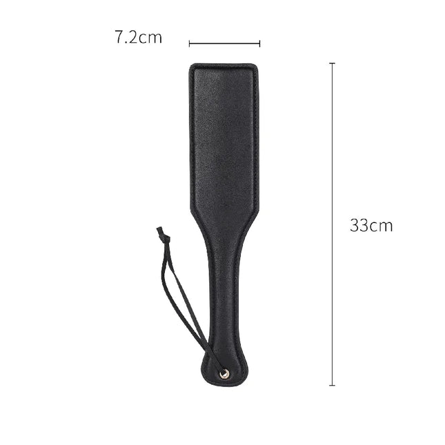 Black Leather Whip With Bdsm Spanking Flogger Serves As Fetish Spanking Paddles Bondage Sex Toy For Couples Adult Games Play