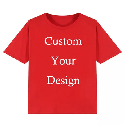 Custom Children Colorful T-shirts DIY Print Your Design Kids T-shirts Boys Girls Clothes,Contact Seller Frist