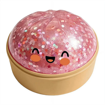 Simulation Flash Dumpling Pressure Ball Slow Rebound Soft Pinch Toy Anti Stress Relief For Office Home Decor And Birthday Gifts