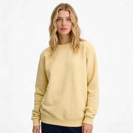 Korean version autumn women's comfortable loose T-shirt, women's fashionable casual daily pullover, women's warm long sleeved