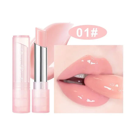 Jelly Tinted Lip Balm Moisturizing Lip-Primer Mask Cute Jelly Tinted Gloss Stick Lighten Lines Plump Lip Care Makeup Cosmetics