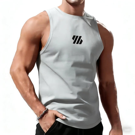 Men Sport Vest Summer Quick Dry Training Tanktop Workout Gym Singlets Man Fitness Tops Sleeveless Shirt Tee Running Tank Top Men