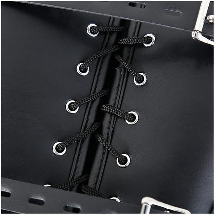 Pu Leather Bdsm Bondage Leg Adjustable Strap Sex Handcuffs Anklecuffs Leg Bondage Restraint Slave Sex Toys For Woman Adult Game