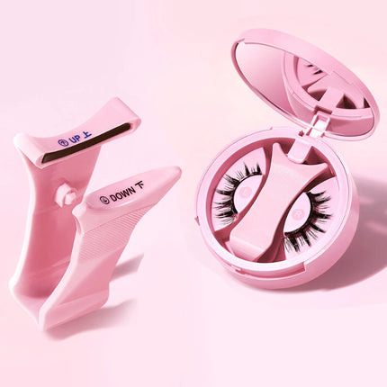 BQI light magnetic suction false eyelashes, light upper eyes, daily mirror, create perfect eye makeup, one clip wear, recycling