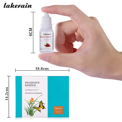 12PCS DIY Fragrance Flavor Vegan Natural Flavoring Oil Scents Essence Oil Drops Liquid Pigment Dyeing For Lip Gloss Diy Use