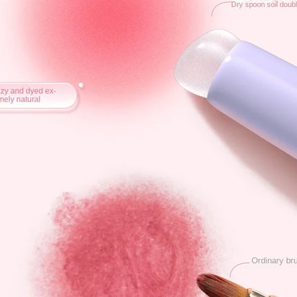 Silicone Lip And Concealer Makeup Brushes Silicone Brush For Lip Balm Lip Gloss Lip Stick And Concealer MultiFunction Brush