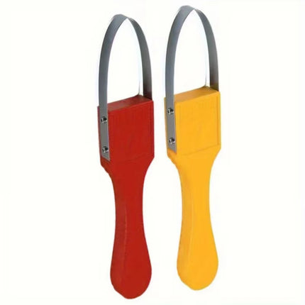 Weed processor, portable garden tool, weeding tool, soil remediation tool, for removing weed roots from the bottom of the soil.