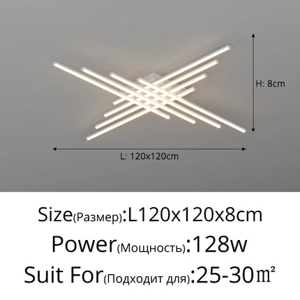 Fixtures Ceiling Light Geometric Aesthetics For Living Room Bedroom Dining Room Black Chandelier Ceiling Lamp Fixtures Home Lamp