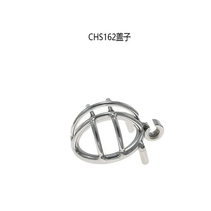 Cock Cage Lockable Chastity Belt Penis Ring Metal Cock Cage Chastity Device Erotic Sex Toys For Men Ball Scrotum Stretcher