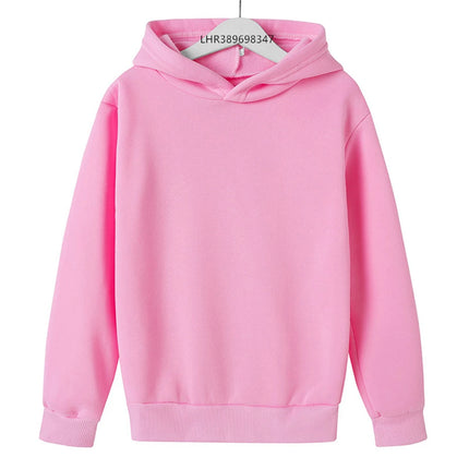 Boy Girls Clothing Hoodie tops Suitable age 3-12 Children's Sweatshirt fashion Pink black white red yellow spring autumn coat